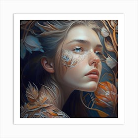 Beautiful Painting With Highly Detailed Art Print