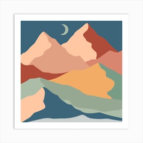 Mountain Landscape 8 Art Print