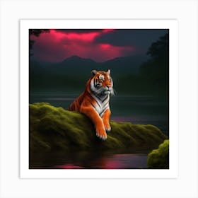 Tiger Art Print