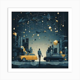 Cityscape 5 Art Print