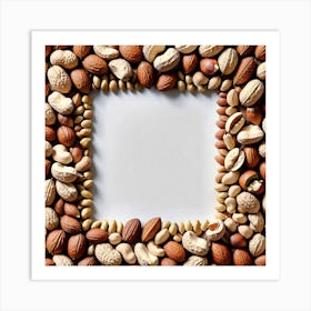 Nut Frame 7 Art Print