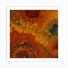 Abstract Painting 12 Art Print