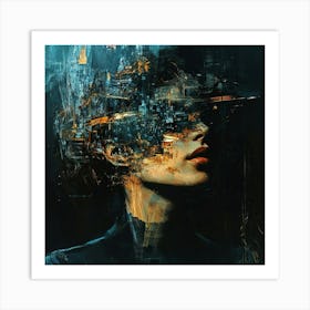 'The City' 2 Art Print