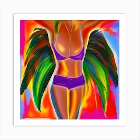 Angel Wings1x Art Print