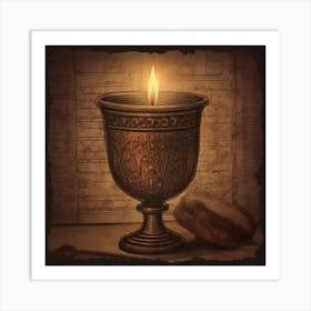 Candlestick Art Print