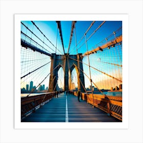 Brooklyn Bridge 2 Art Print