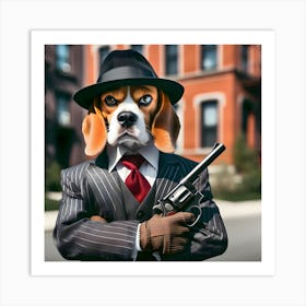 OGD- Original Gangster Dog~ Reimagined 6 Art Print