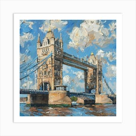 Tower Bridge UK London Art Print