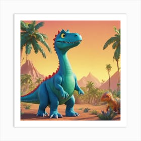 Dinosaur 1 Art Print