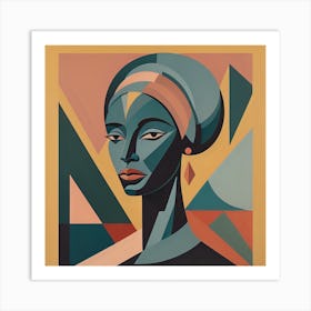 African Woman 4 Art Print