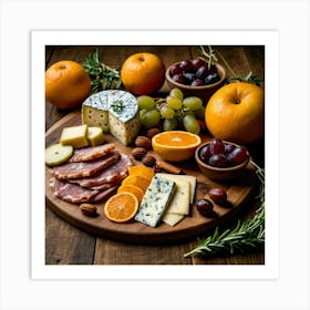 Cheese Platter 1 Art Print