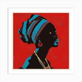 African Woman 130 Art Print