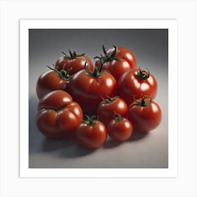 Red Tomatoes 8 Art Print