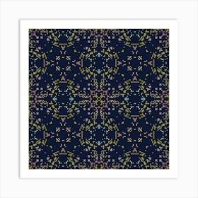 Polka Dot Pattern 1 Art Print