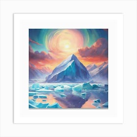 Iceberg Art Print