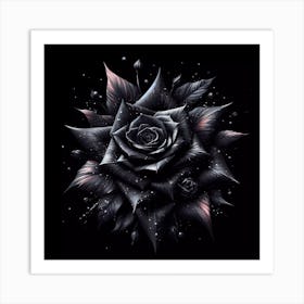 Black Rose 2 Art Print