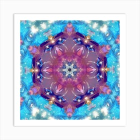 Psychedelic Mandala 27 Art Print