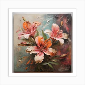 Alstroemeria Art Print