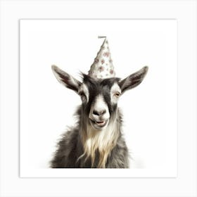 Birthday Goat 3 Art Print