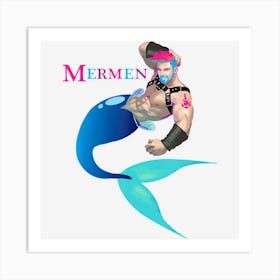 Merman Gay Cruises Beaches Boats And Bros Art Print