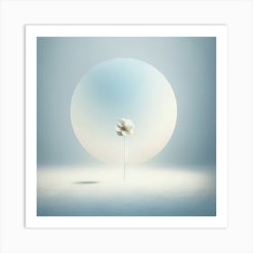 White Flower 8 Art Print