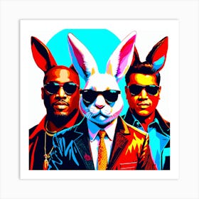 Bunny Hop Art Print