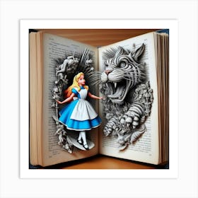 Alice In Wonderland 17 Art Print