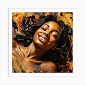 Beautiful Woman Art Print