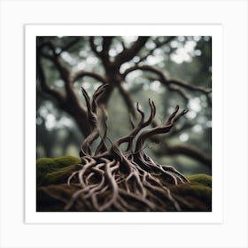 Roots Of A Tree Art Print