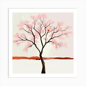 Almond tree 1 Art Print