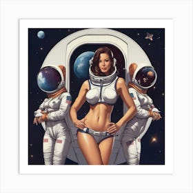 Spacebabes 3 Art Print