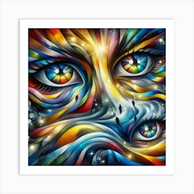 Eye Of The World 2 Art Print