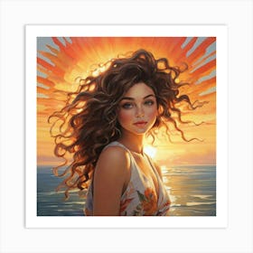 Sunset Art Print