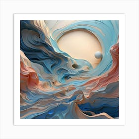Abstract Painting 18 Art Print