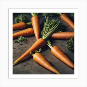 Carrots 31 Art Print