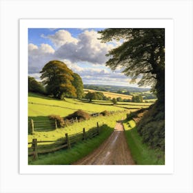 Country Road 30 Art Print