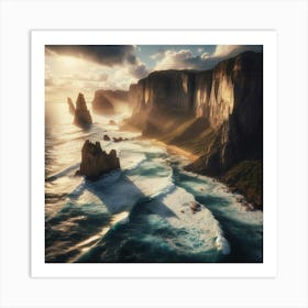 Southern Australia Cliffs 1 Art Print