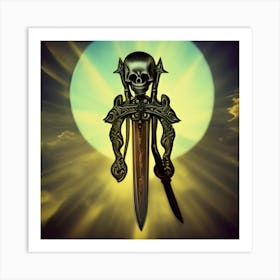 Sword And Swords Art Print