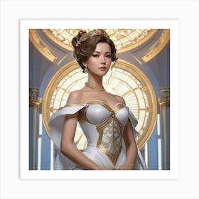 Chinese Princess 1 Art Print