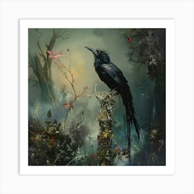 The Lonely Crow Art Print