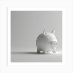 Piggy Bank Art Print