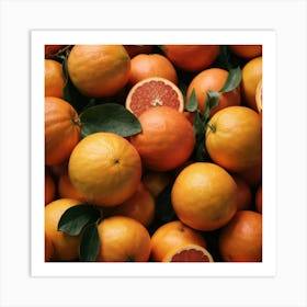 Oranges Art Print