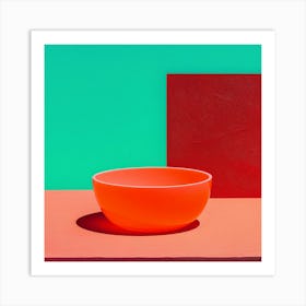 Bowl On A Table 1 Art Print