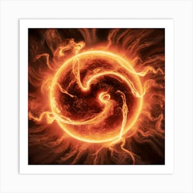 Solar Fusion Symphony Art Print