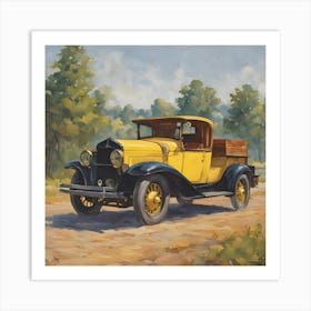 Old Fashioned Truck 1 Art Print