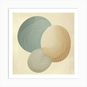 Simple abstract 6 Art Print