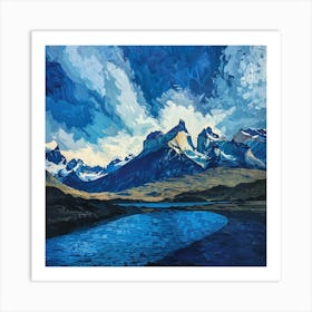 Chilean Mountains 6 Art Print