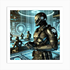 Solar Intelligence Division Converted Art Print