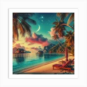 Tropical Paradise 3 Art Print