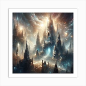 Fantasy City Art Print